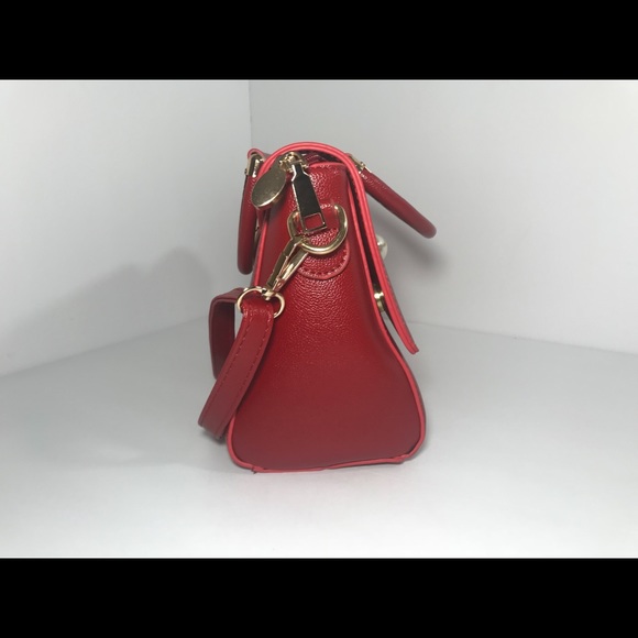 Red Pearl Cats Purse - Picture 11 of 12